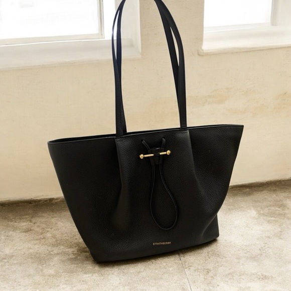 Elegant Strathberry Osette Leather Shopper Tote Bag - Picture 6 of 16